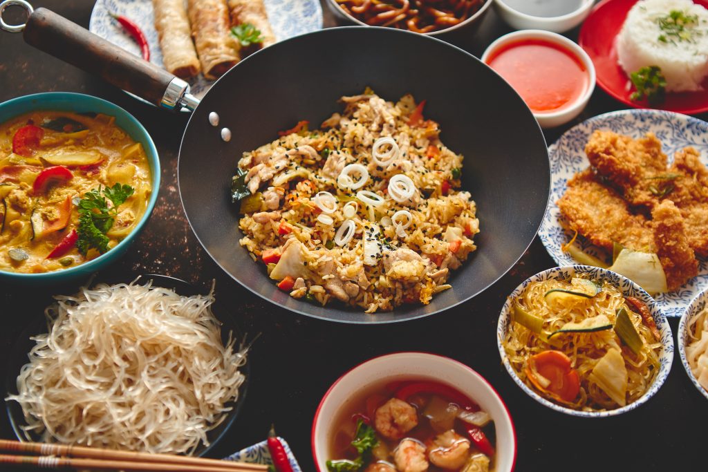 chinese food from catering service in Klang valley